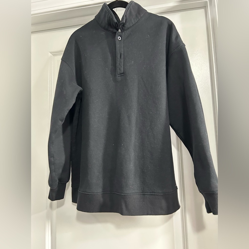Mondetta‎ Black Pullover Sweatshirt
